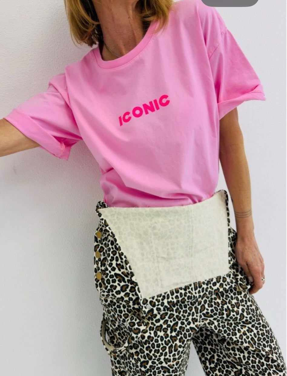 ICONIC | T-shirt estampada colorida