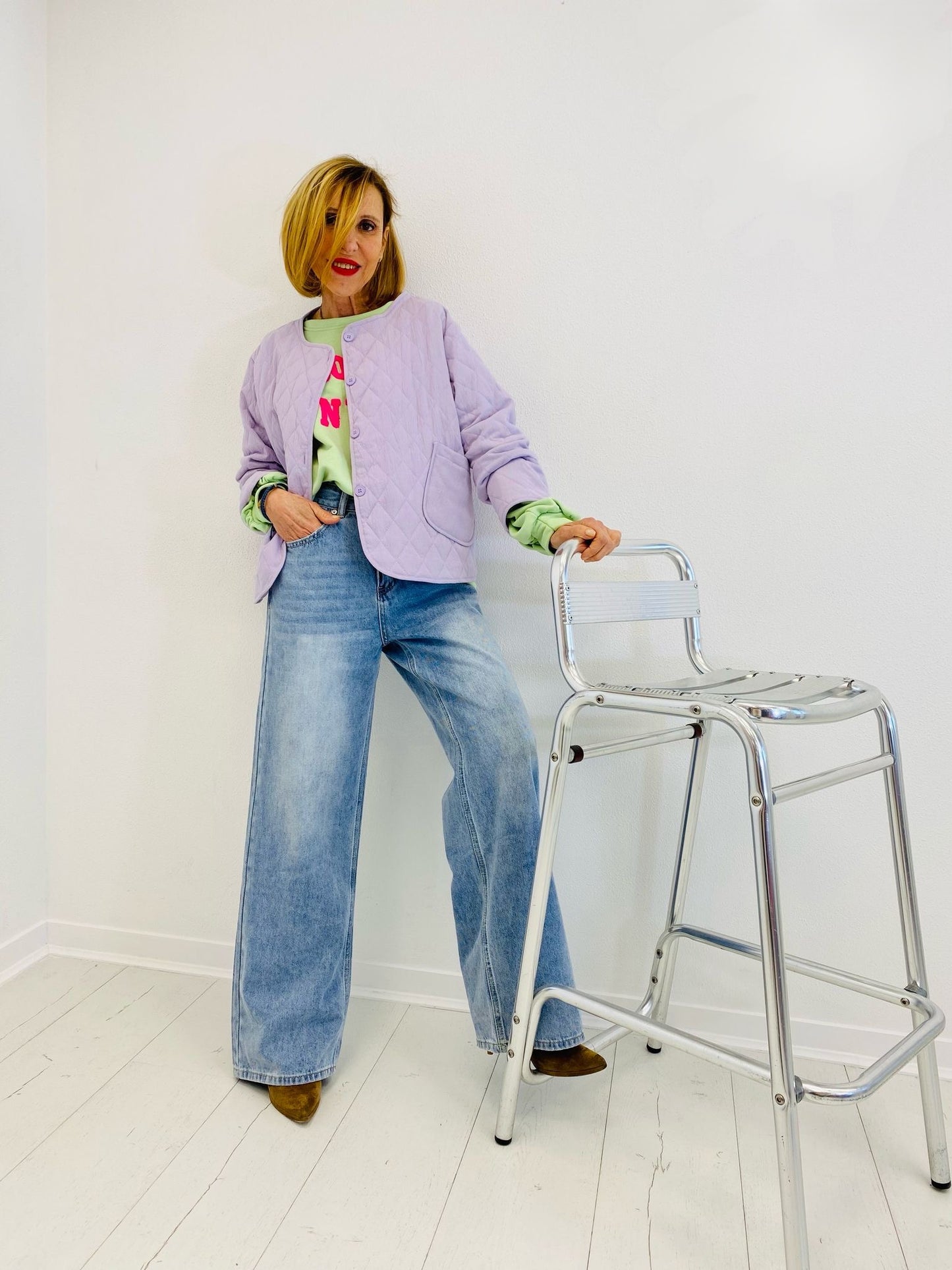 BLUMA | Casaco de bolsos acolchoado