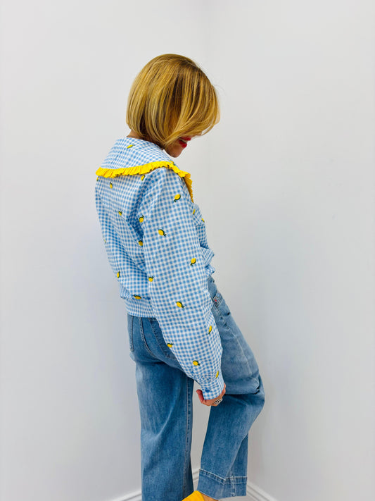 LEMON SKY BLOUSE