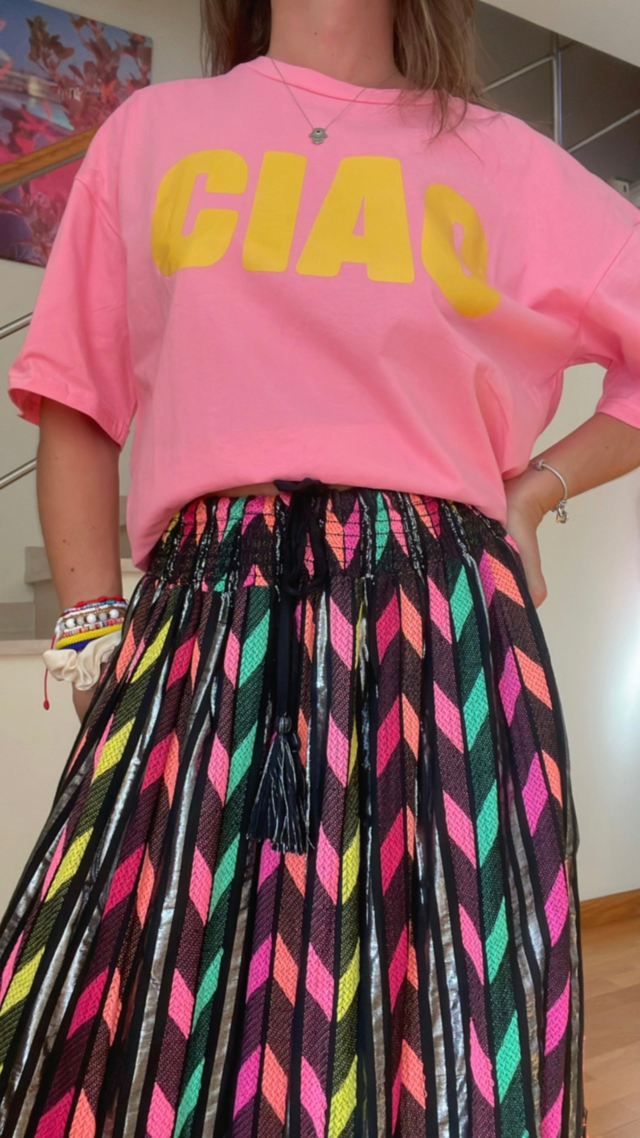 FANTASY | Saia Maxi estampada