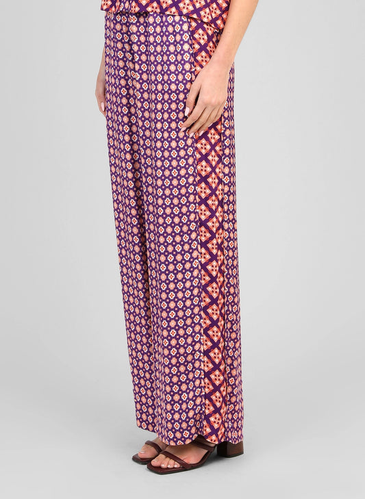 MOSAIC VIOLET PANTS