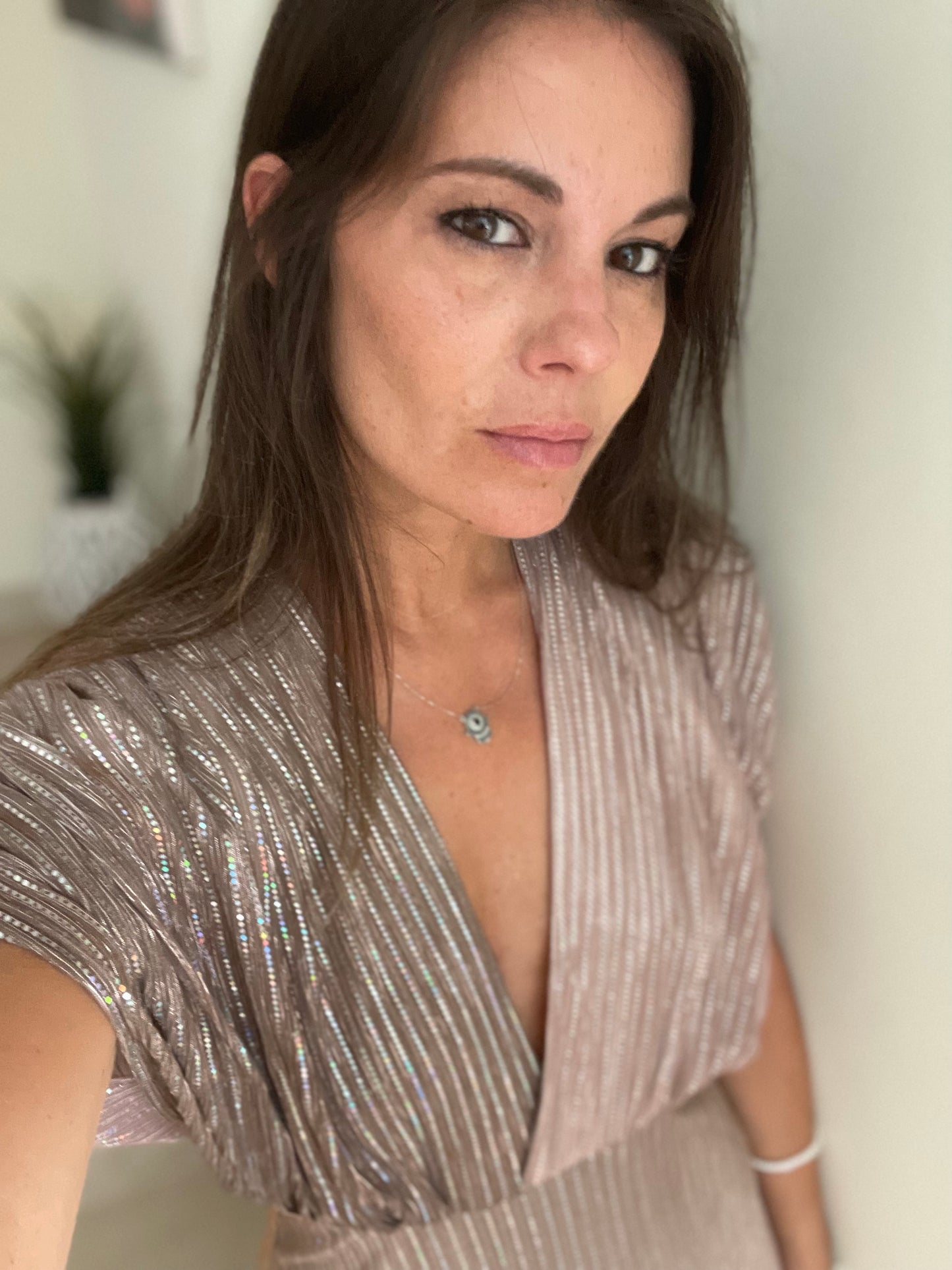 GLORY | Vestido Maxi com brilho