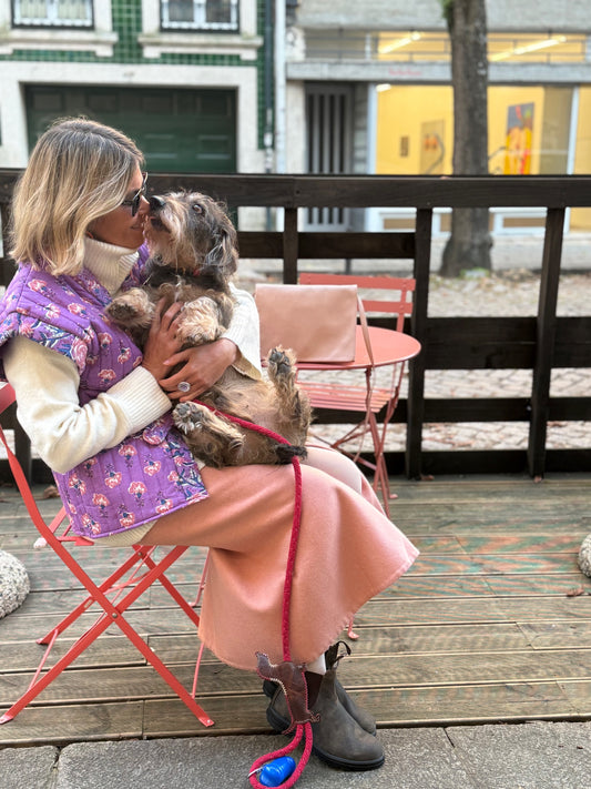 CHARLOTTE | Colete acolchoado floral