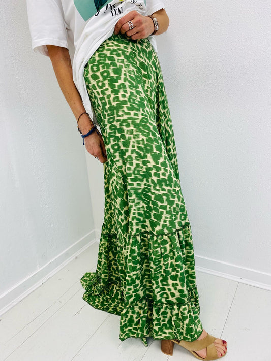 VITA | Saia Maxi estampada