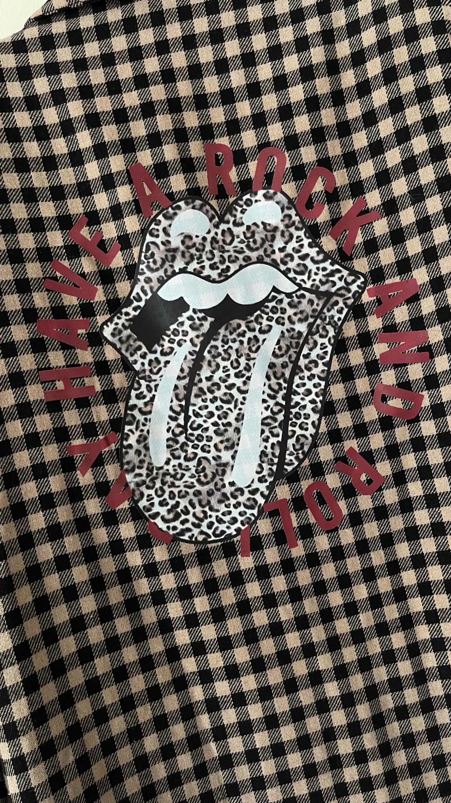 ROLLING | Blazer Maxi em xadrês