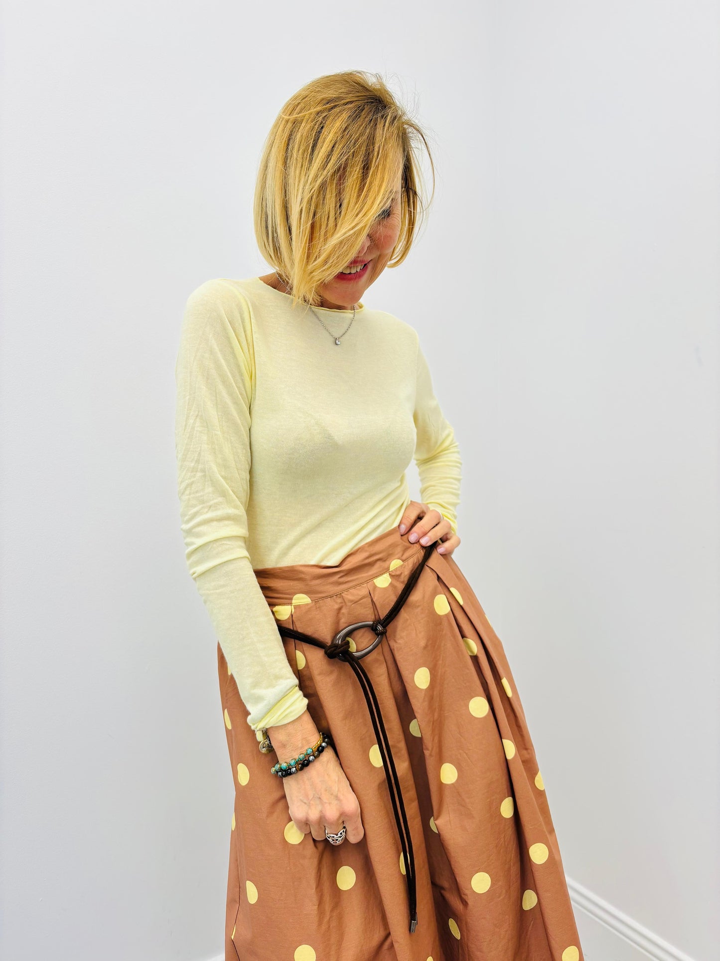 SUN DOT SKIRT