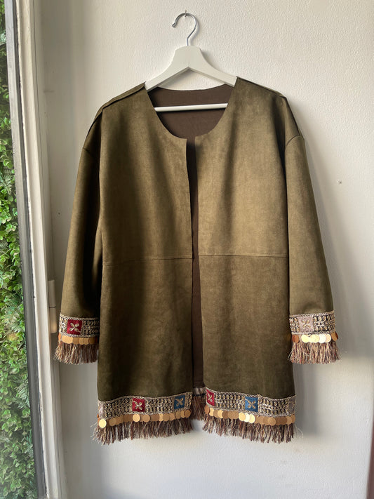 ÍNDIA | Casaco kaki