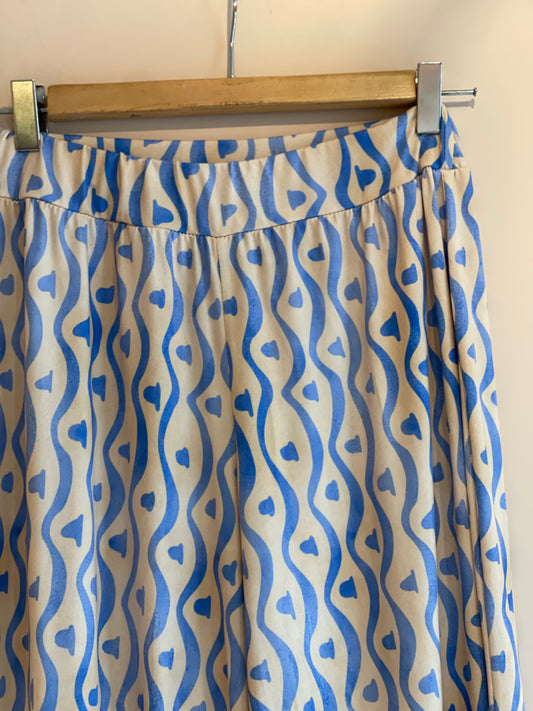 TALITA | Calças fluídas estampadas