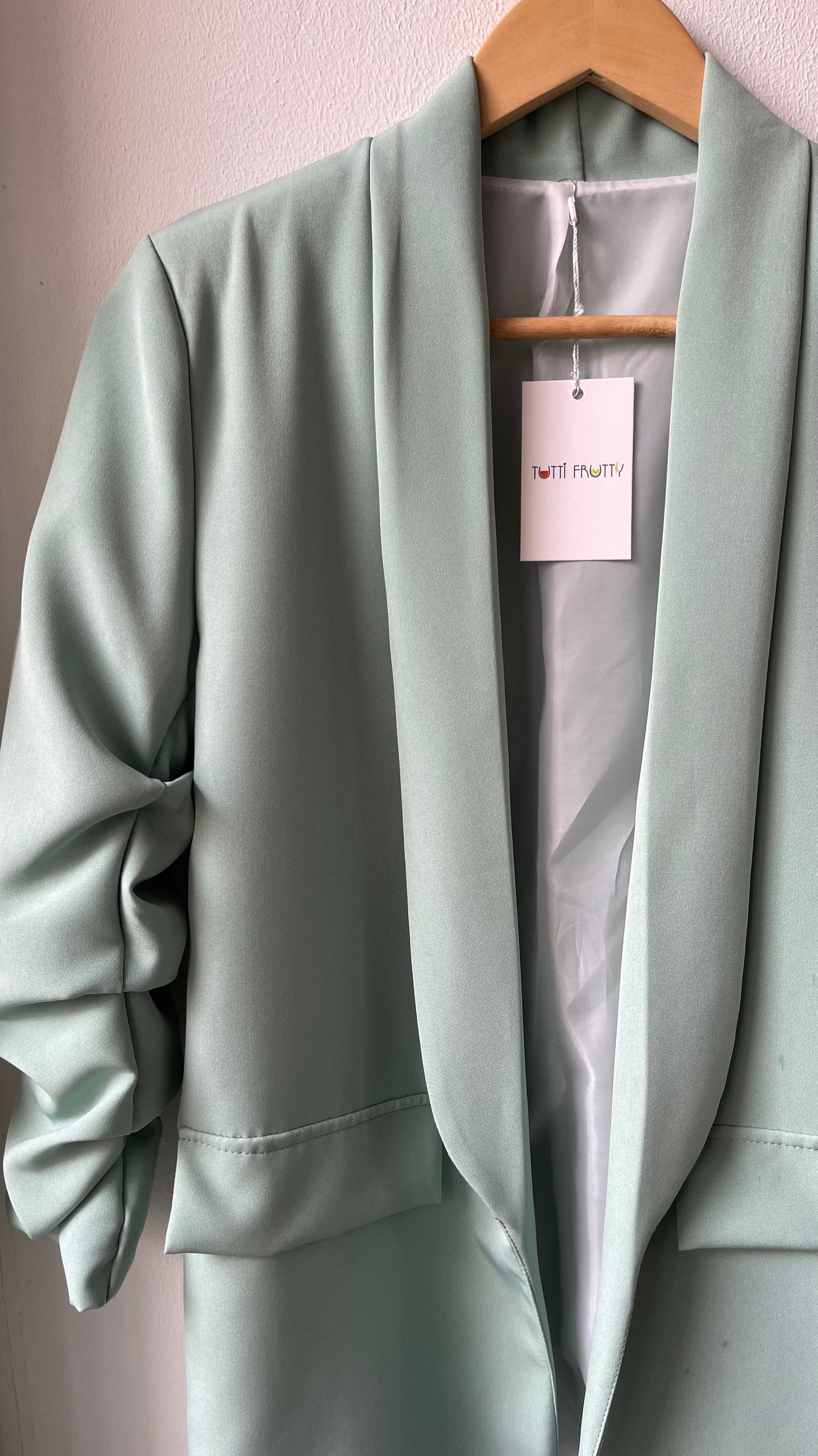 RENÉ | Blazer aberto com bolsos