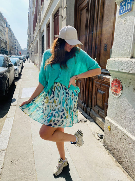 BEGÓNIA | Mini saia estampada