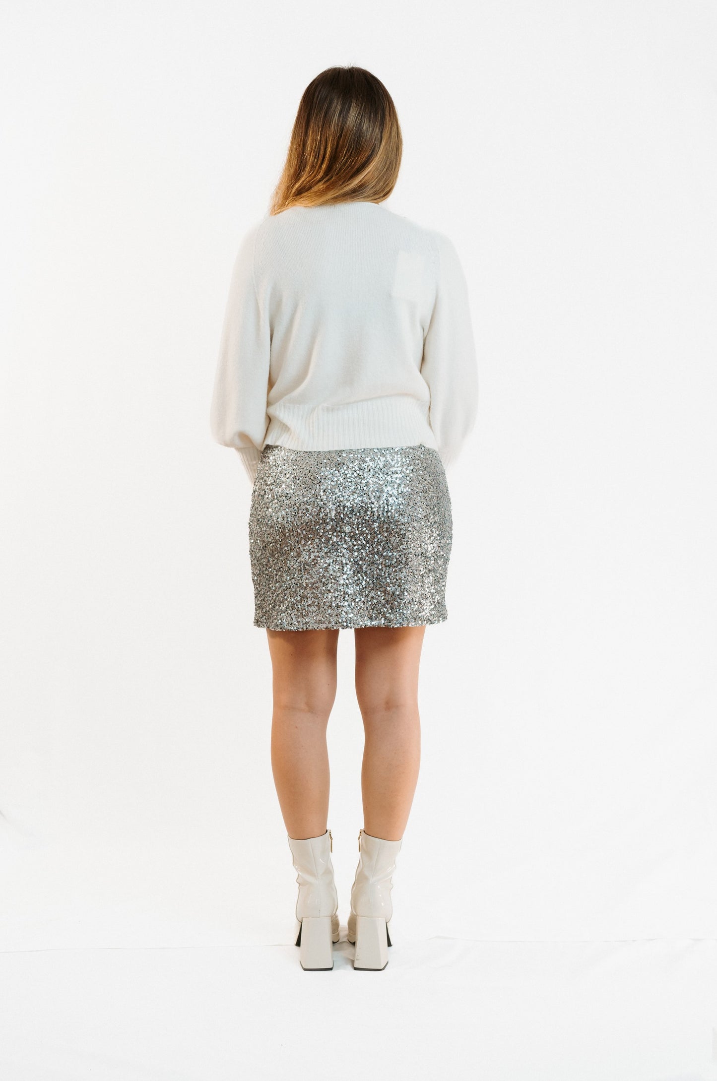 ABSOLUT | Mini saia lantejoulas