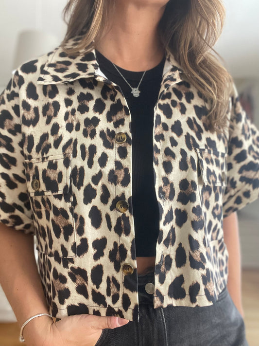 SALVAJE | Chaqueta con estampado animal