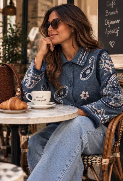 AMALFI PAISLEY JACKET