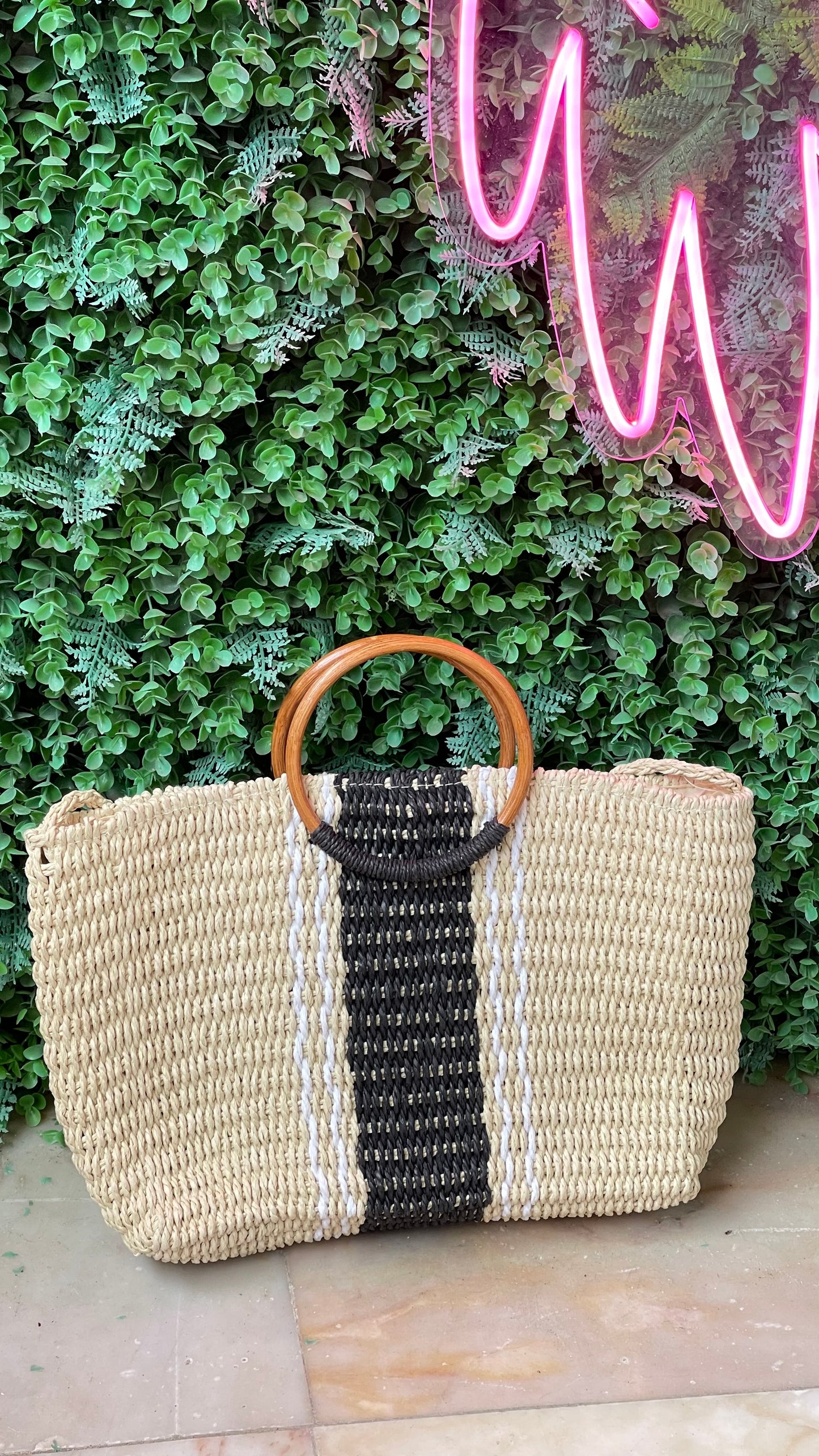 SANTORINI| Saco de rafia