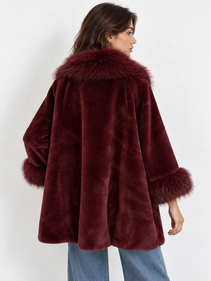 MONROE FAUX FUR COAT