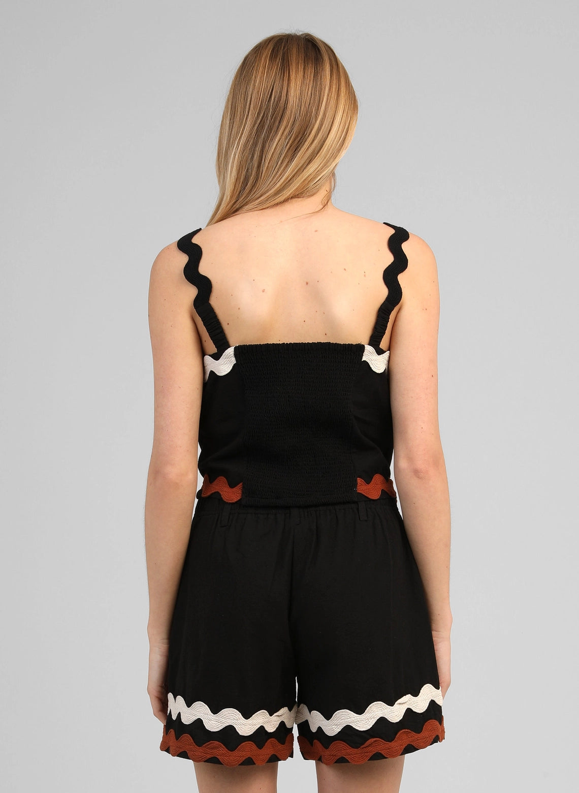 ONDINA TOP - BLACK