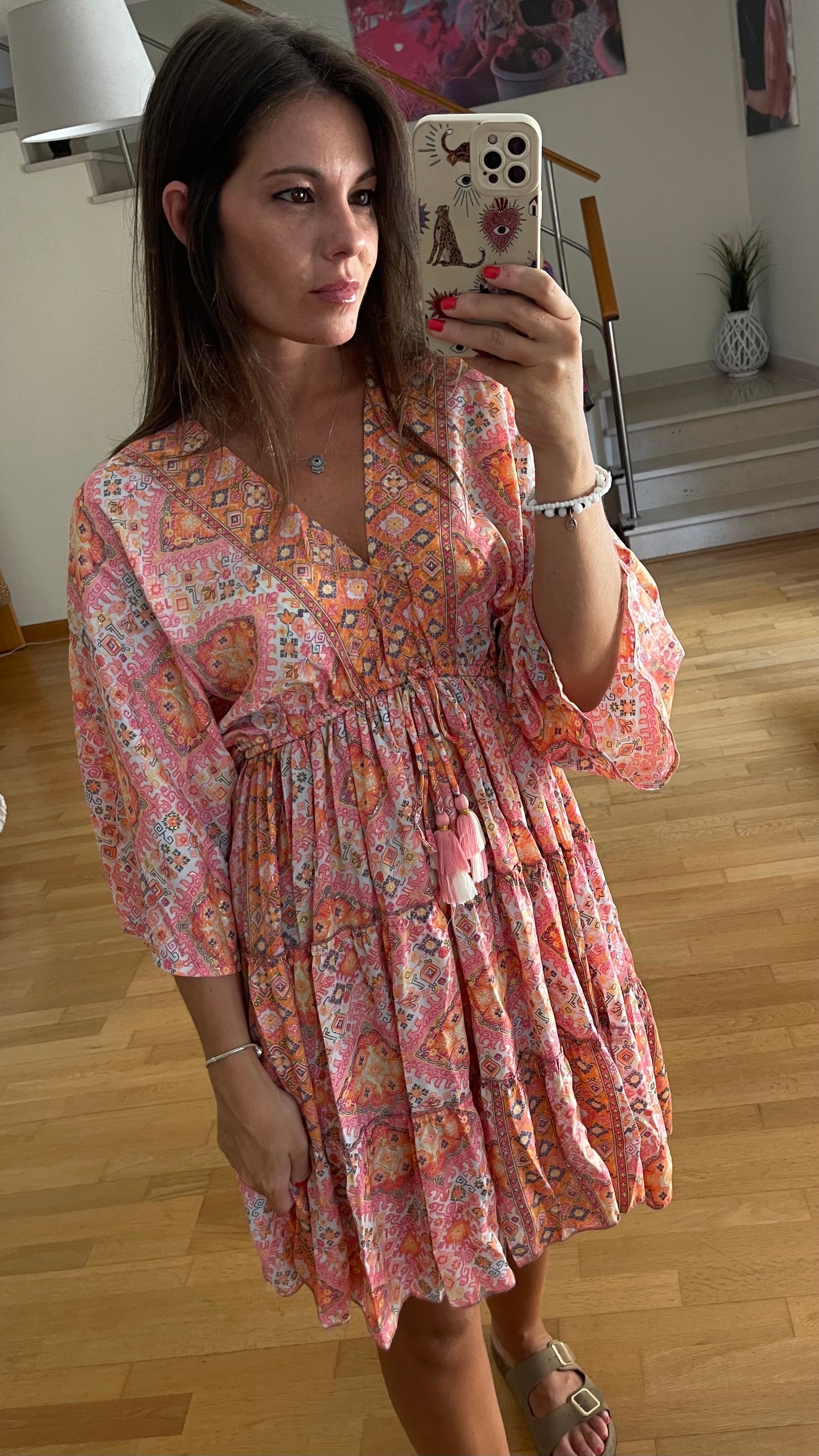 MÉXICO | Vestido corto estampado