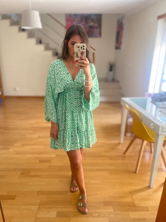 MÉXICO | Vestido corto estampado