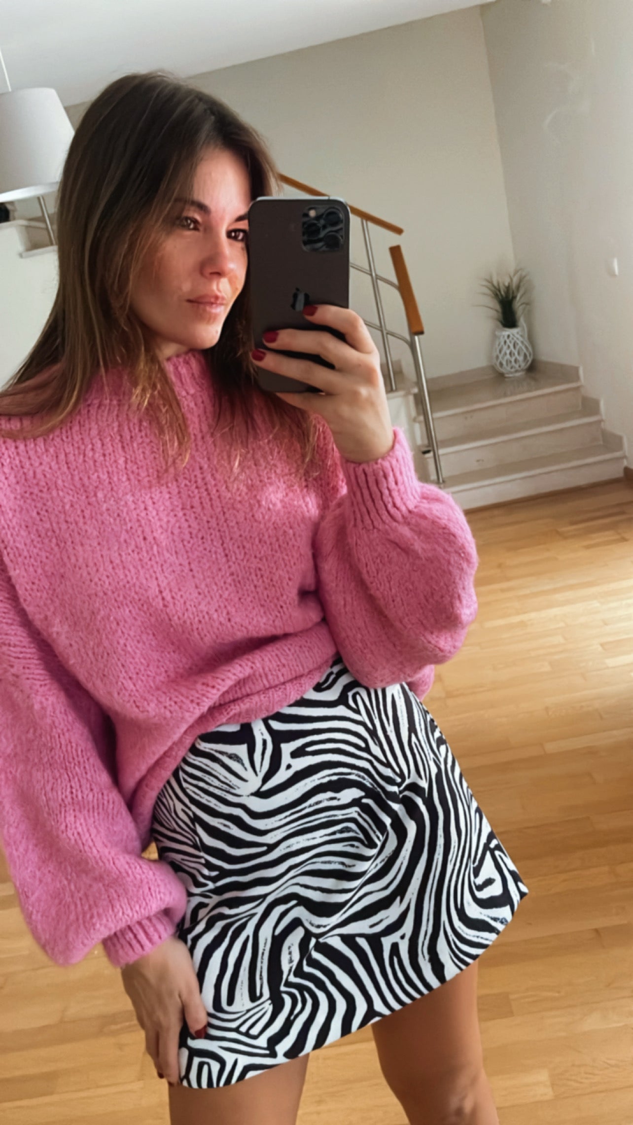 FANCY | Zebra mini skirt