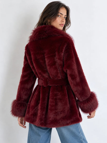 VELVET FAUX FUR