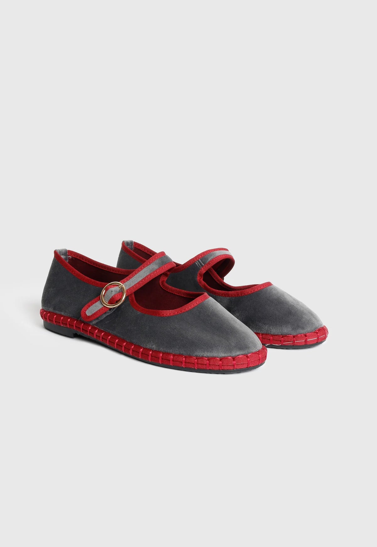 MARGOT VELVET FLATS