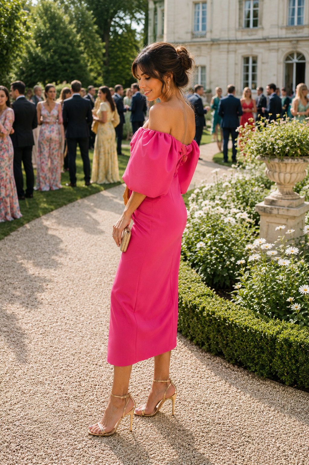 CARLOTA | Draped Maxi Dress