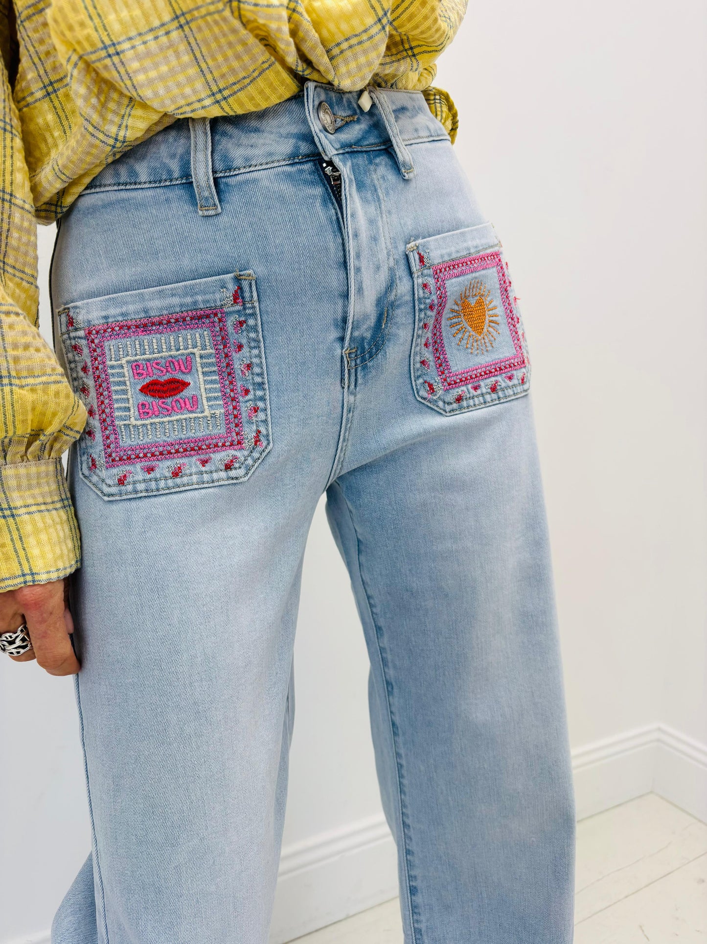 LUCKY CHARM JEANS - BLUE