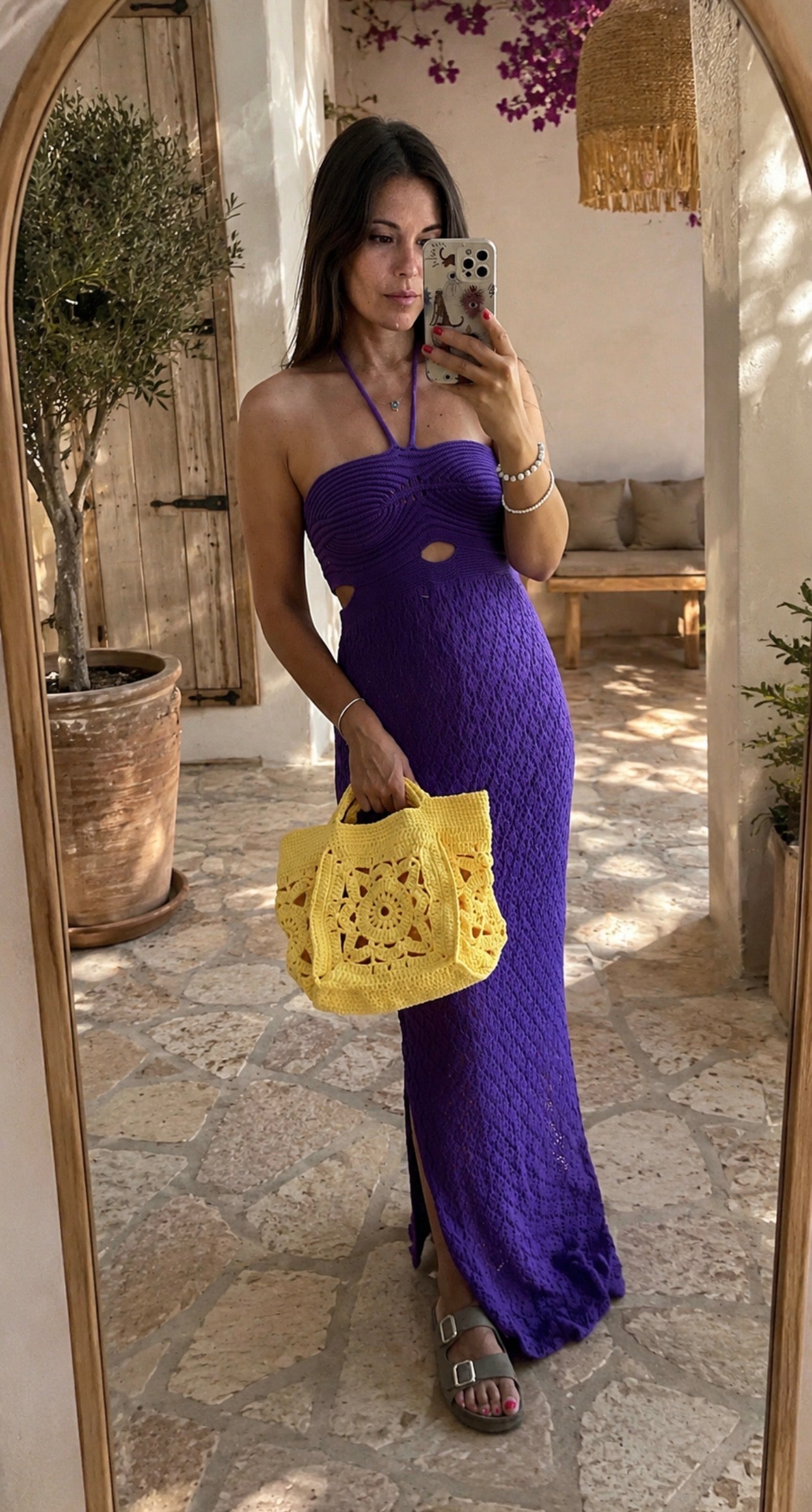 ATHENS | Maxi knit dress