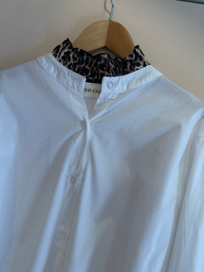 SAVAGE WHITE | Camisa branca com leopardo