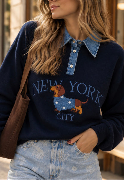 NEW YORK TECKEL KNIT