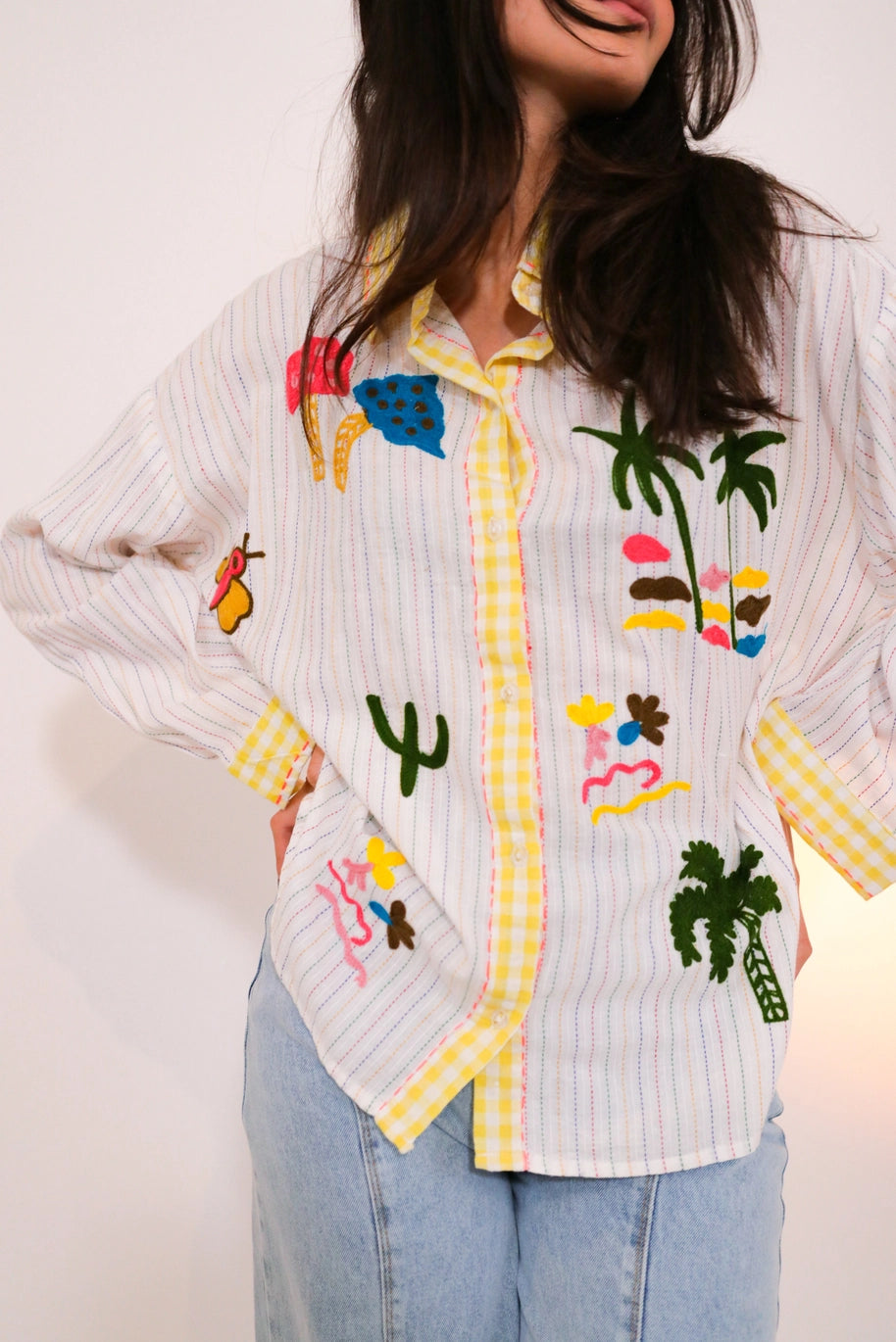 THE WANDERING EMBROIDERY SHIRT