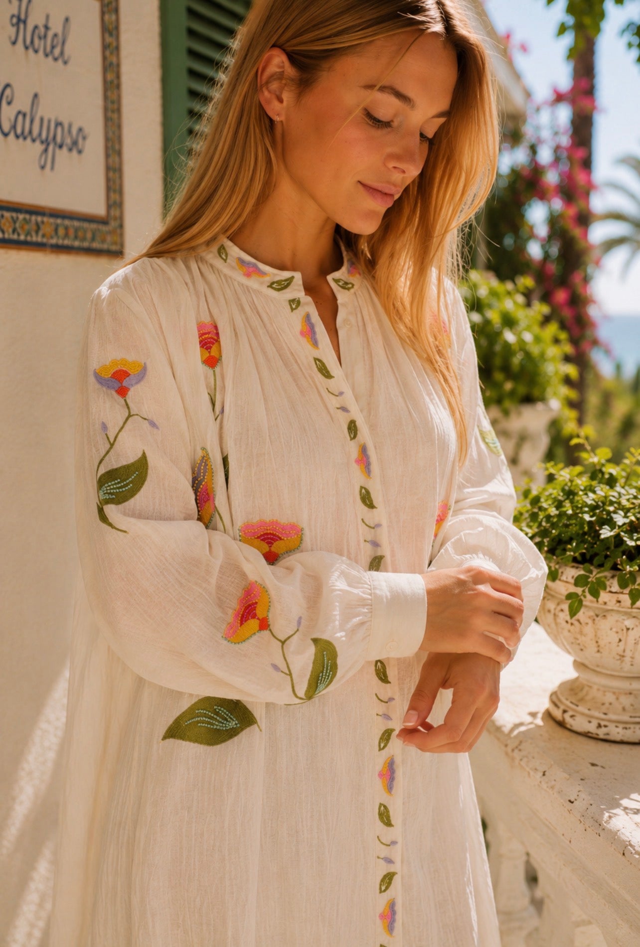 AMALFI BLOOM DRESS