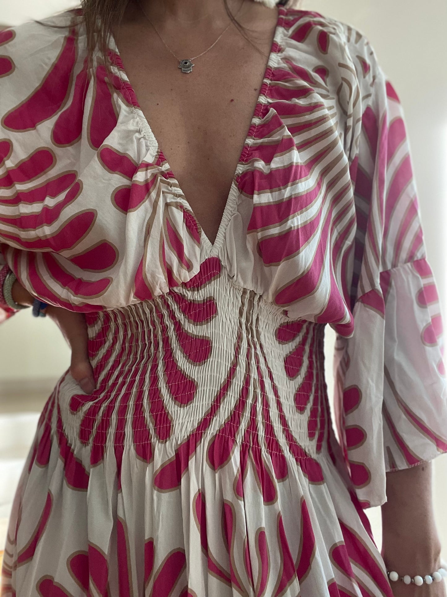 PALMA | Vestido largo estampado