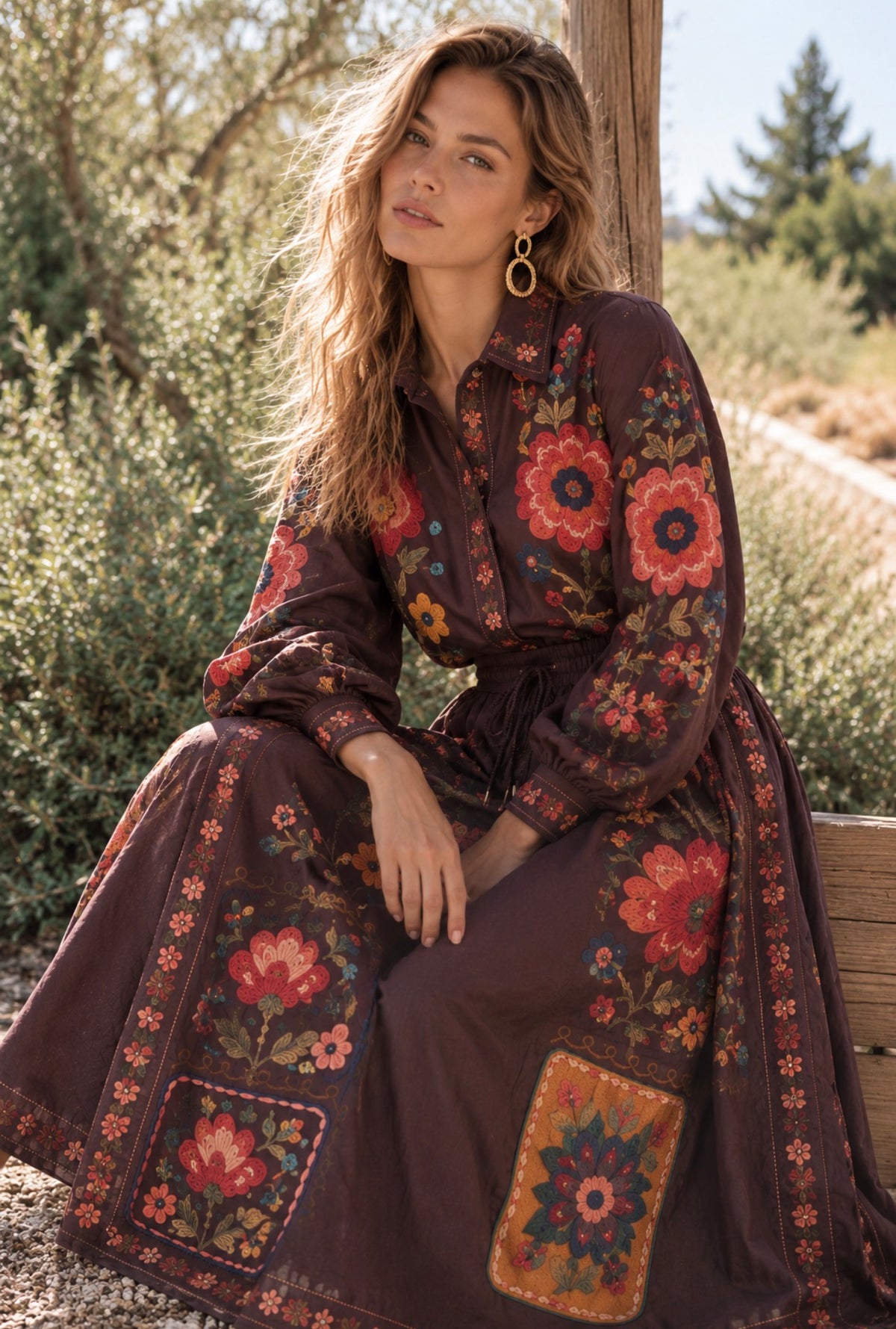 FOLK GARDEN SHIRT