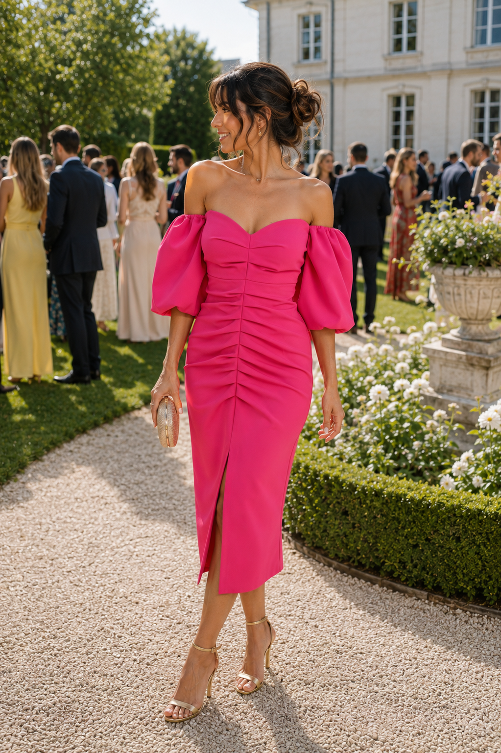 CARLOTA | Draped Maxi Dress
