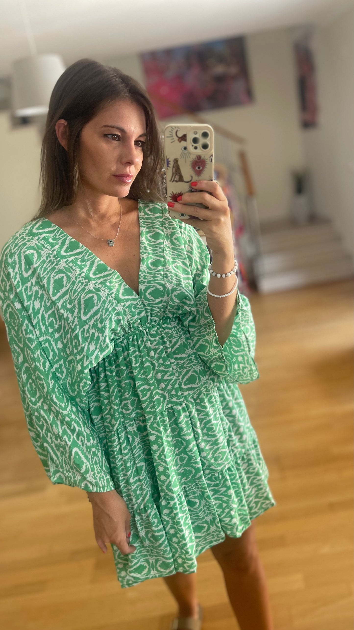 MÉXICO | Vestido corto estampado
