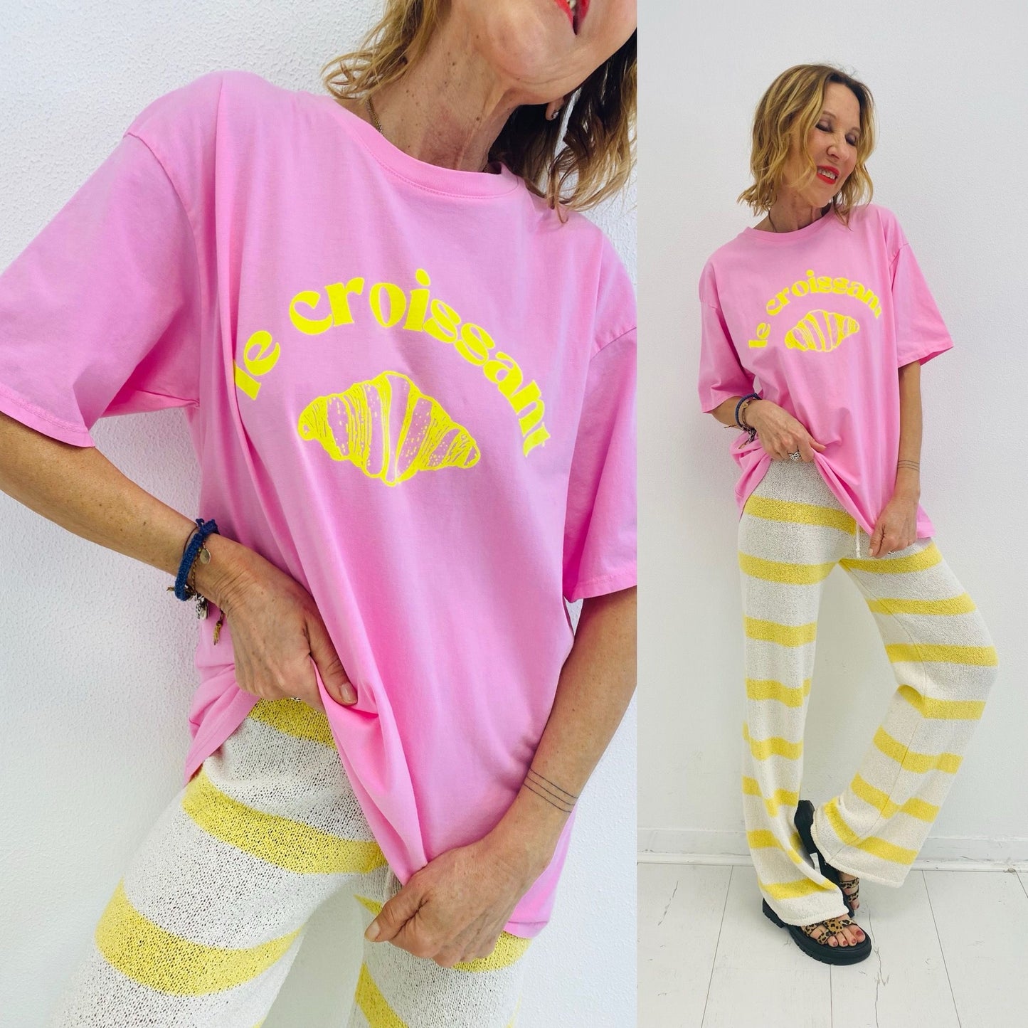 LE CROISSANT | T-shirt com desenho