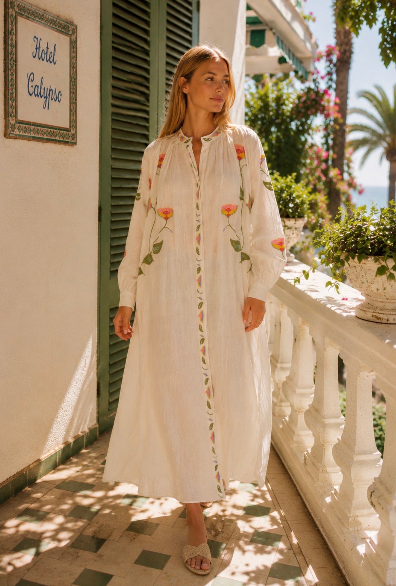 AMALFI BLOOM DRESS