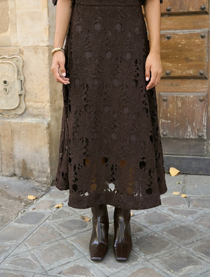 CHLOÉ LACE SKIRT