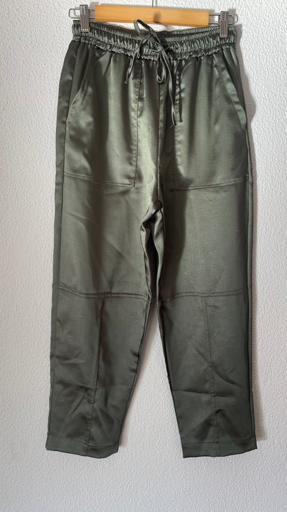 CHICAGO | Pantalones cargo de satén