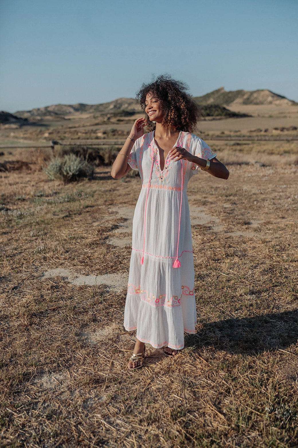 AURORA GLOW MAXI DRESS