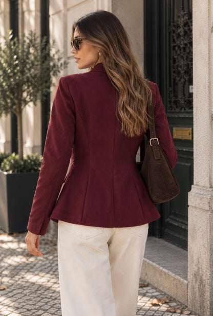 VELVET BLAZER