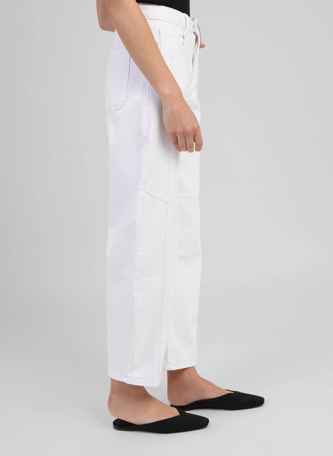 SOLEIL JEANS - WHITE