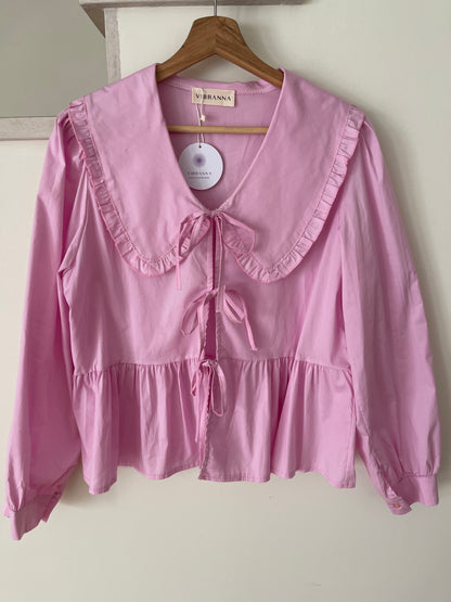 CAMILLA | Camisa con cuello babero