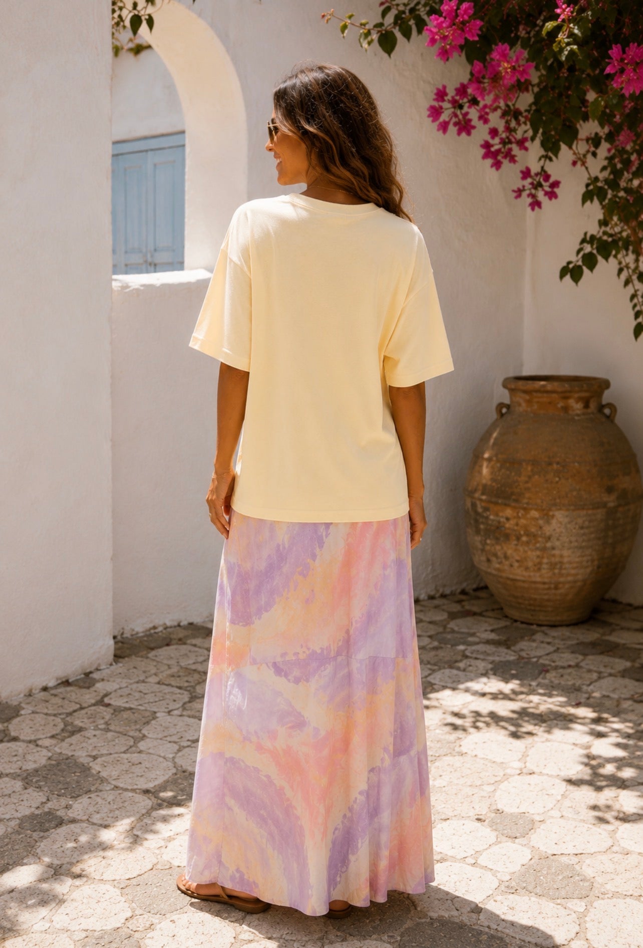 PAIN AU CHOCOLAT | T-shirt colorida com estampado