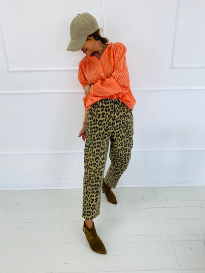 PAOLA | Animal print pants