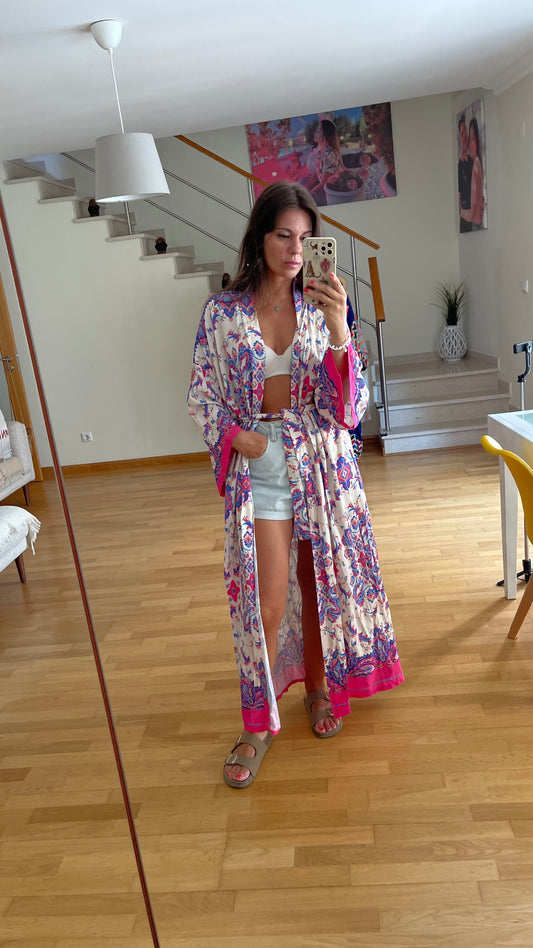 AMALFI | Quimono estampado