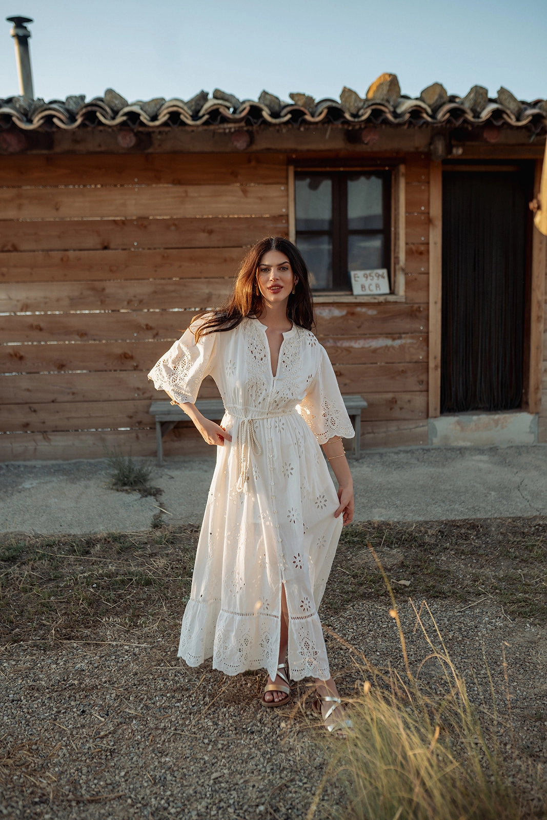 SANTORINI MAXI DRESS