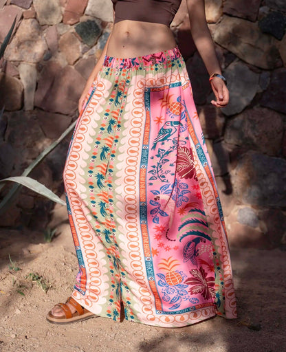 TROPICAL MAXI SKIRT