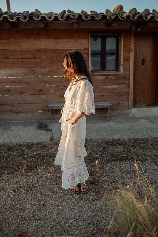 SANTORINI MAXI DRESS